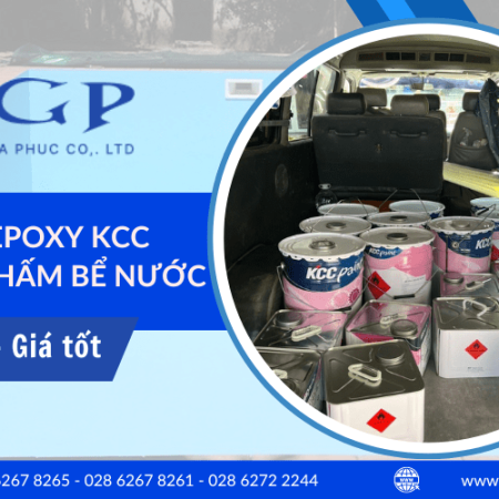 Những lý do nên sử dụng sơn Epoxy KCC chống thấm bể nước