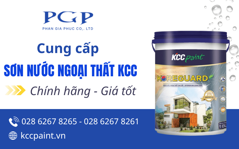 Sơn nước ngoại thất KCC