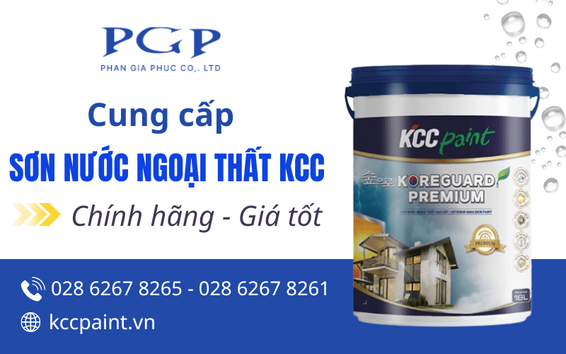 Sơn nước ngoại thất KCC