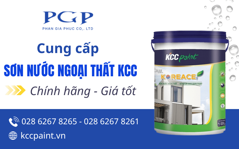 Sơn nước ngoại thất KCC