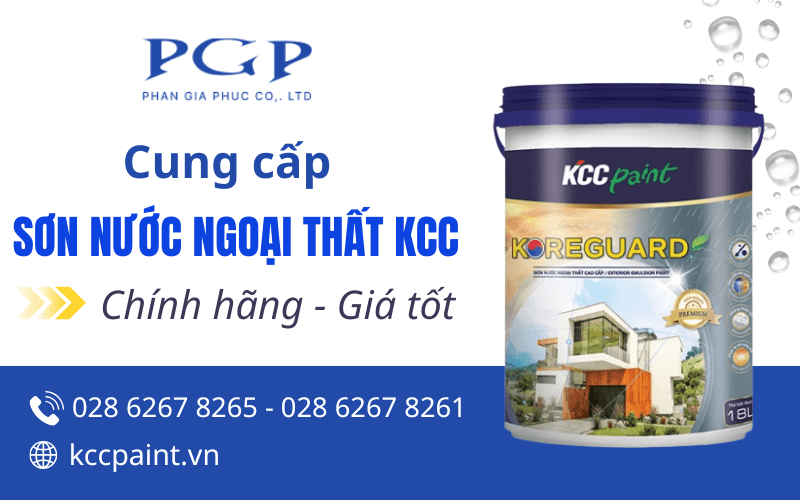 Sơn nước ngoại thất KCC