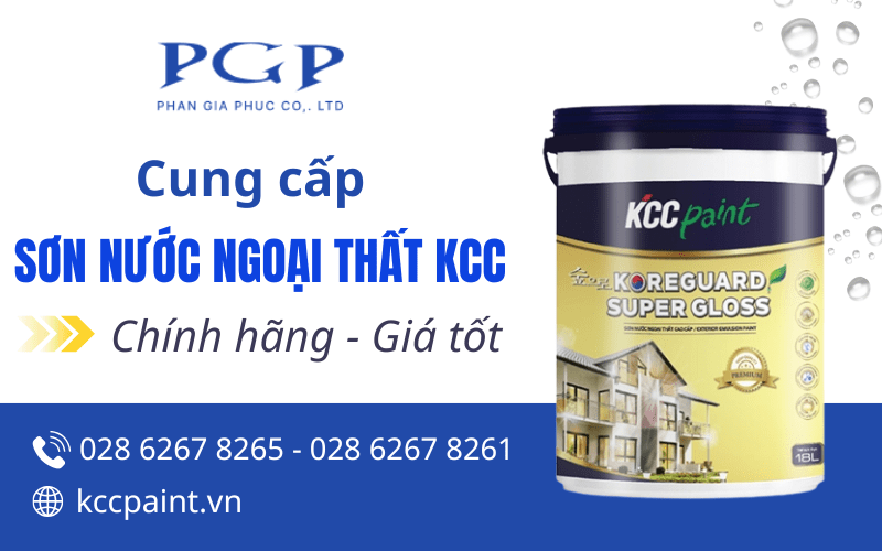 Sơn nước ngoại thất KCC